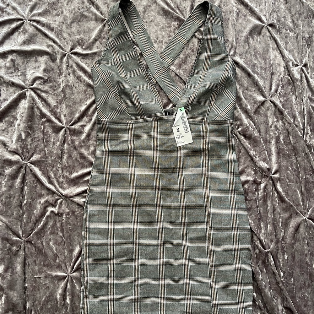 NWT Plaid Dress